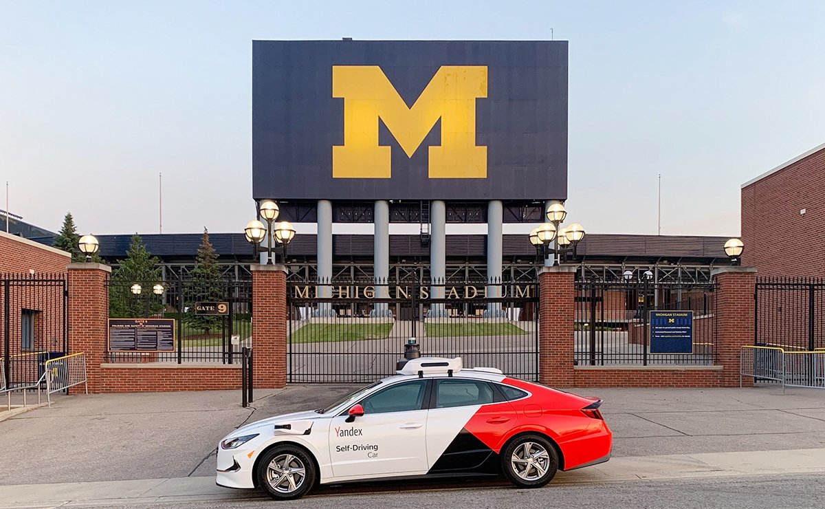 Yandex at Michigan Stadium