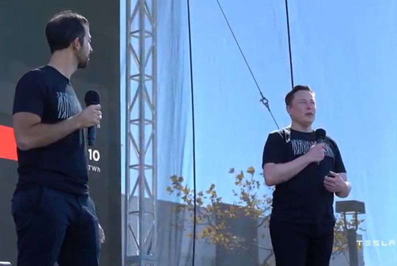 Elon Musk from livestream