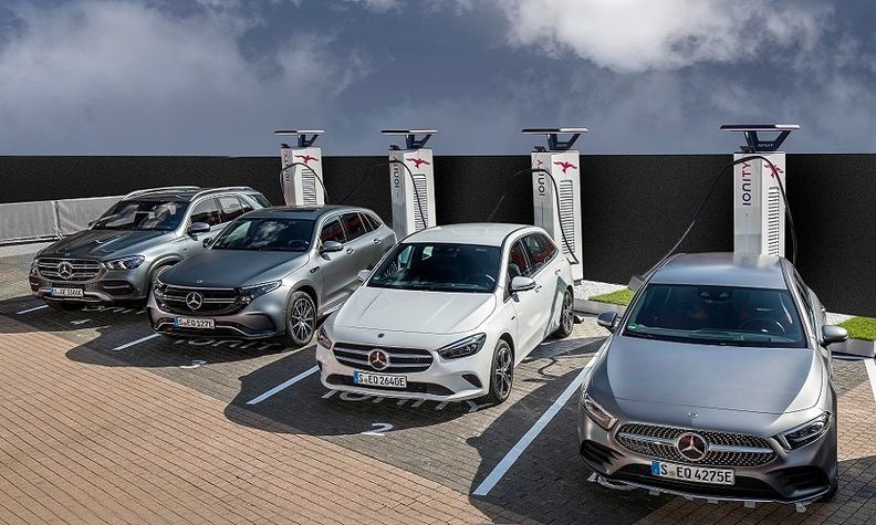 Mercedes plug-in hybrid vehicles