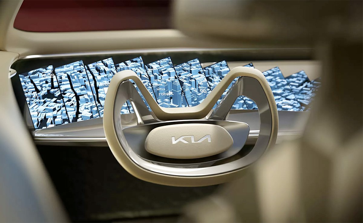 Kia Imagine steering wheel