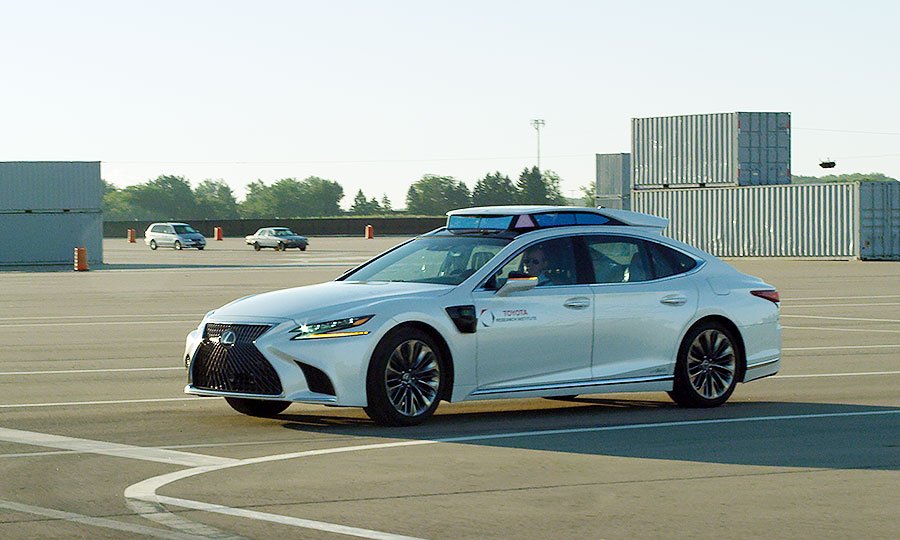 Toyota AV testing in Michigan