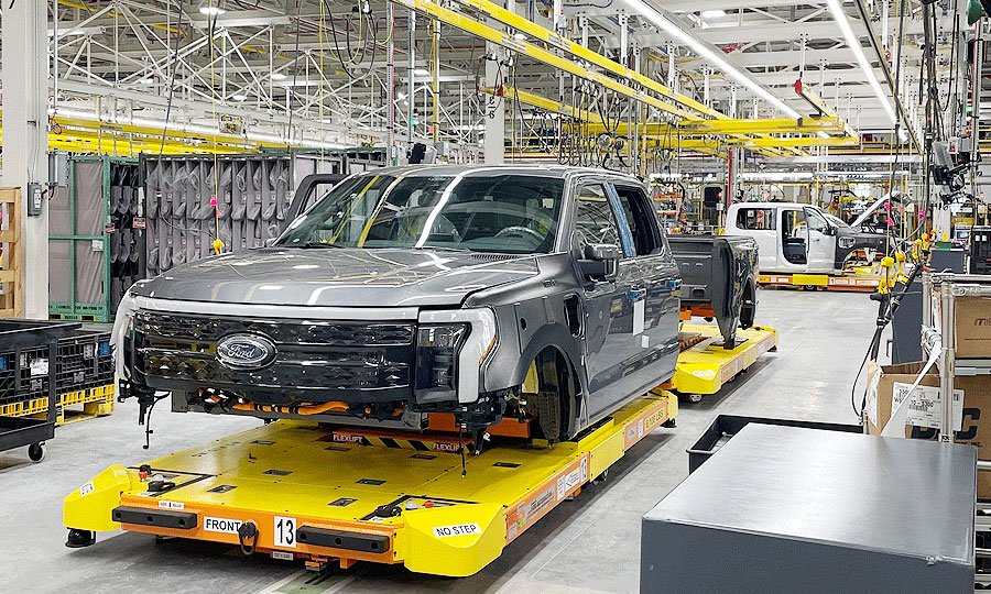 Ford F-150 Lightning production