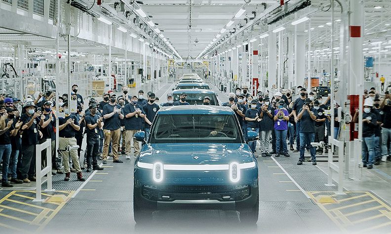 Rivian assembly plant