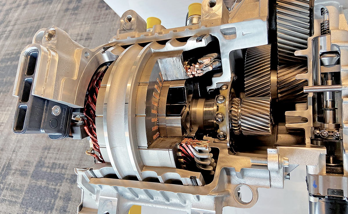 GKN EV motor